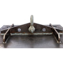 In die Ankerplatte können verschieden Schäkel eingesetzt werden, auch für außermittige Abspannungen oder es treffen mehrere Abspannungen zusammen.