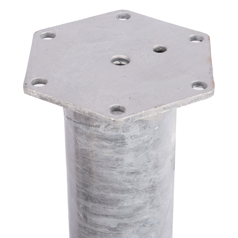 Screw foundation type MF-6kant, hot-dip galvanized - PERMANENTLY AFFORDABLE